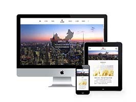 织梦响应式企业集团的网站织梦模板将军自适应手机端