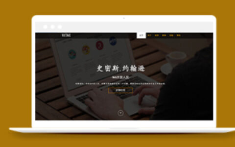 单页展示推广类企业织梦模板下载