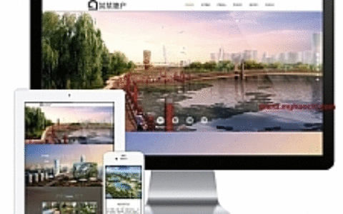 建筑地产工程企业网站源码 易优EyouCMS模板