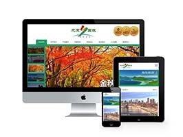 织梦响应式出入境旅游产业网站织梦模板手机端、自适应