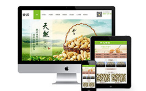 织梦绿色食品加工班织梦模板带手机端