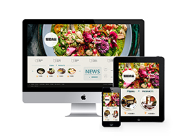 织梦响应式蛋糕甜点网站织梦模板自适应手机端