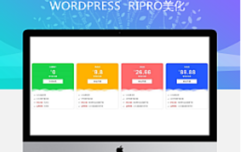 RIPRO主题美化-首页VIP介绍引导美化，样式+文件+教程
