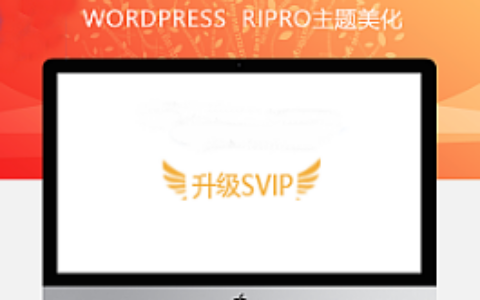 最新RIPRO主题美化-右上角菜单添加开通VIP闪光动态翅膀效果 WordPress主题美化
