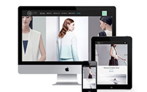 织梦响应式服装广告设计模特艺术展示类织梦模板(自适应手机端)