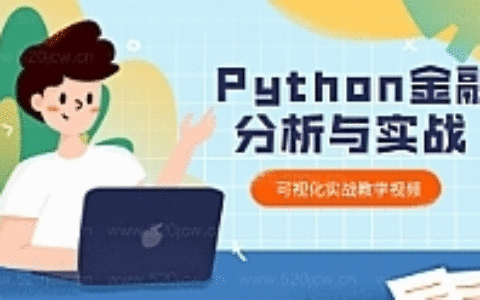 爬虫Python金融分析与可视化实战教学课程  python实战