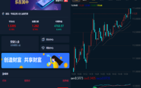 全新八月二开版汇汇通微盘/usdt支付/全新国内K线/3种语言