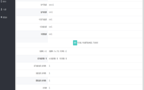 开源版充值代付系统/自动充值/自动代付/批量代付/API回调