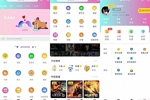 【会员免费】2021全网VIP影视盒子/安卓+IOSAPP源码/内带教程