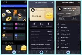 十三语言黑色UI亚马逊海外刷单抢单源码