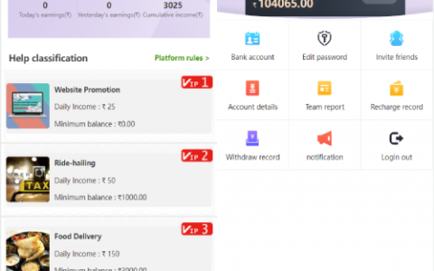 海外抢单刷单系统/刷单返佣源码/订单自动匹配系统
