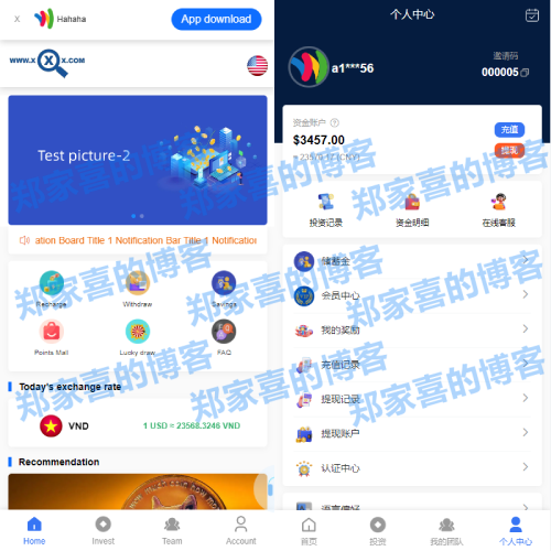 新版多语言海外投资理财系统/影视外汇虚拟币理财投资系统