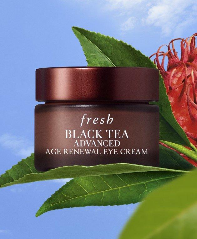 强势「A醇」类效 蛋白科技抗老 8周焕新眼周 fresh馥蕾诗红茶抗老眼霜全新亮相