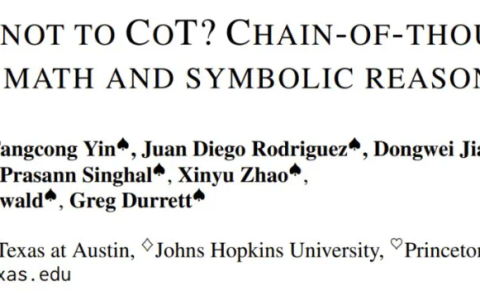 o1带火的CoT到底行不行？新论文引发了论战