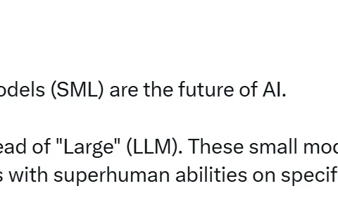 大模型已过时，小模型SLM才是未来？苹果正在研究这个