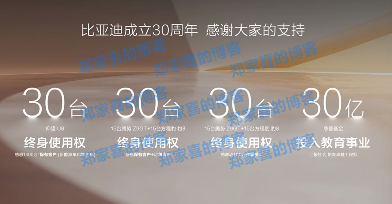 比亚迪宣布 30 亿元慈善基金计划，将投入教育事业