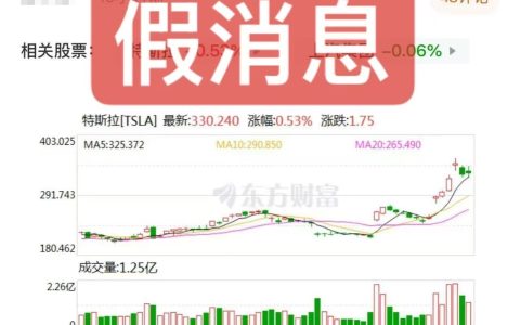 特斯拉明确表态：FSD入华授权上汽消息不实