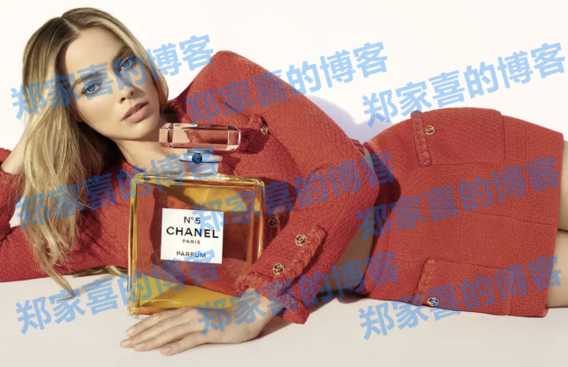 香奈儿5号香水全新代言人玛格特·罗比演绎全新广告片《5点见》