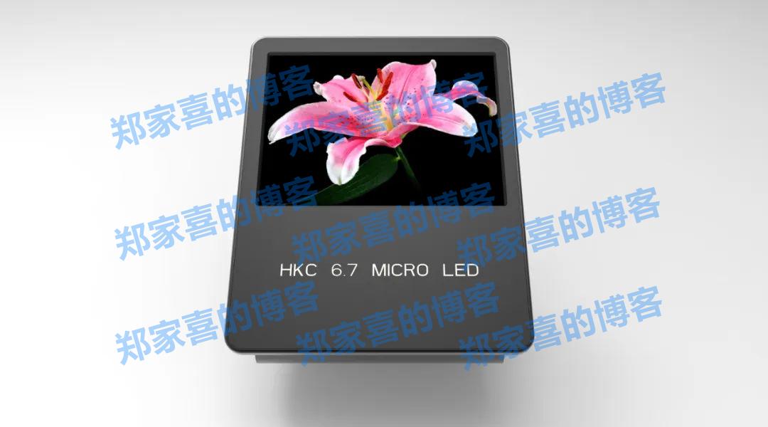 HKC 惠科成功点亮行业首款玻璃基 HMO 背板 6.67 英寸 Micro LED 直显屏体