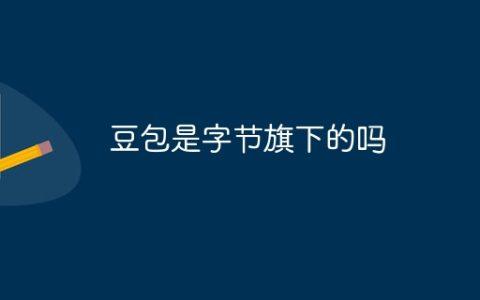 豆包是字节旗下的吗