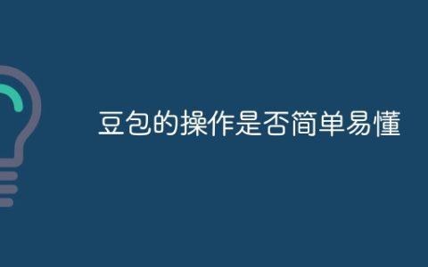 豆包的操作是否简单易懂