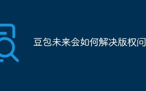 豆包未来会如何解决版权问题