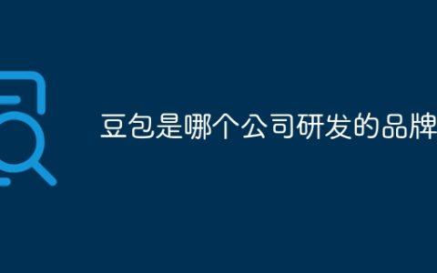 豆包是哪个公司研发的品牌
