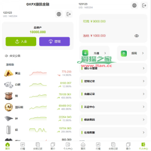 海外黄金期货微交易系统/多语言微盘/单控/实名认证